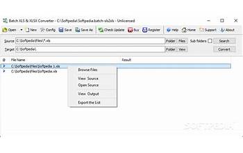 Batch XLS TO PDF Converter screenshot #2