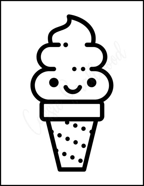 cute ice cream coloring pages cassie smallwood