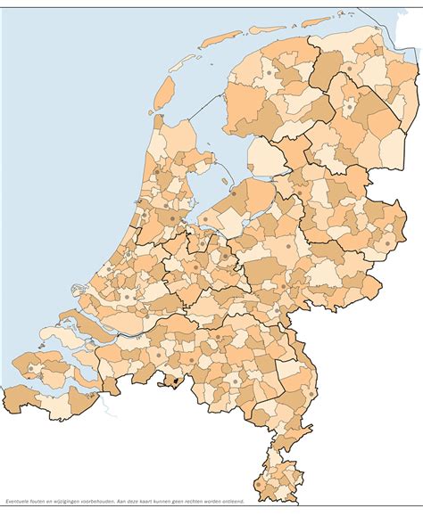 gemeenten nederland kaart duitsland kaart