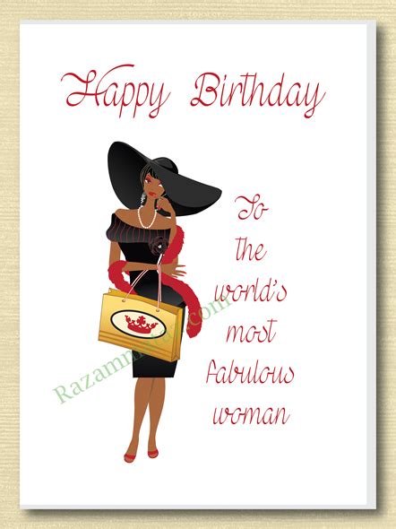 female birthday cards bday cards african americans happy birthday