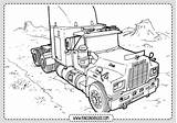 Camiones Camion Rincondibujos sketch template