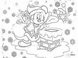 Coloring Christmas Disney Pages Mickey Princess Mouse Printable Kids Winter Minnie Xmas Printables Library Clipart Popular Coloringhome Comments sketch template