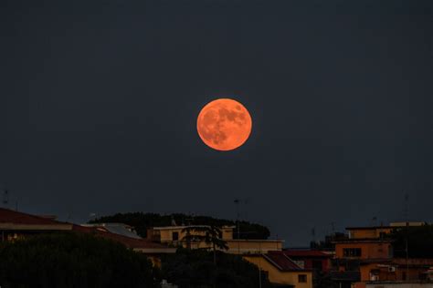 blood thunder moon  partial lunar eclipse