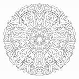 Pages Coloring Symmetrical Color Mandala Getcolorings Getdrawings Printable sketch template