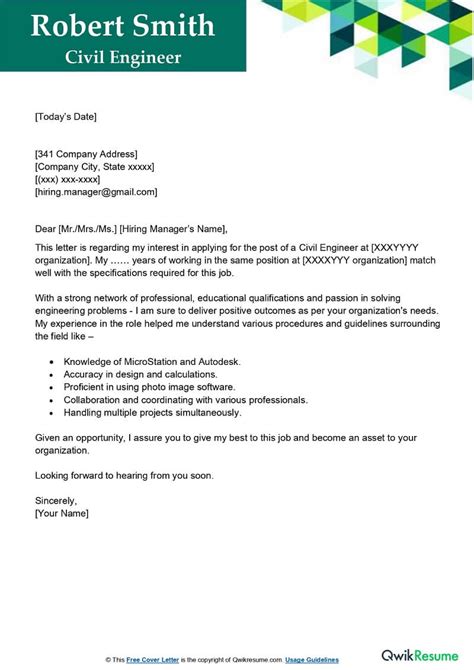 recording engineer cover letter examples qwikresume