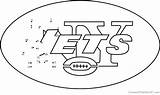 Jets Logo York Coloring Nfl Pages Dot Dots Kids Printable Connect Print Worksheet Color Pdf Search Coloringpages101 Sports sketch template