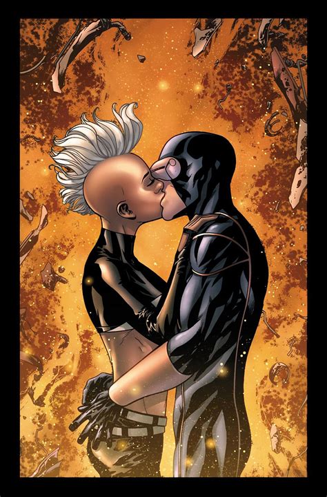 Storm And Scott Summers Cyclops Super Hero Couples