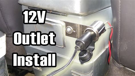 installing  auxiliary  outlet youtube