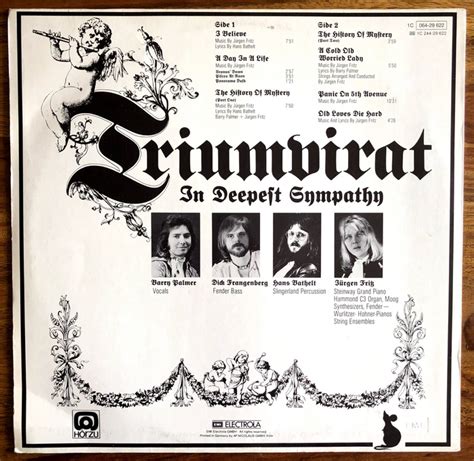 Triumvirat Old Loves Die Hard Vinyl Lp 33t Melodisque