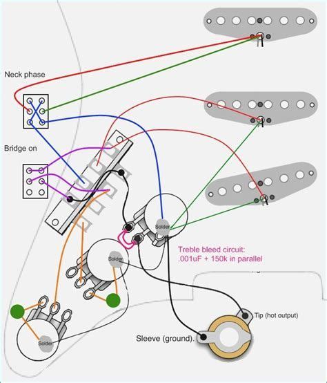 stratocaster wiring diagram treble bleed