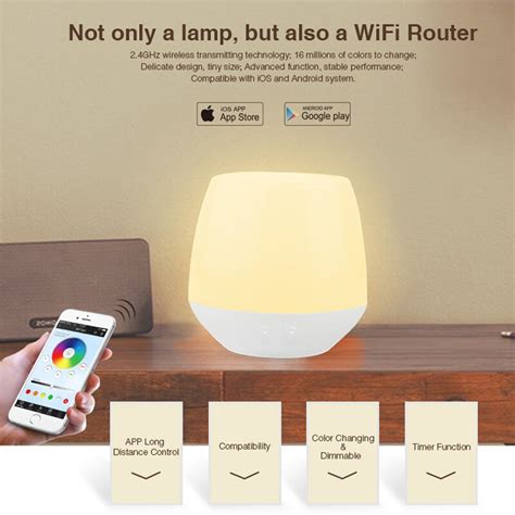 mi light smart night light wifi ibox led controller dimmer table lamp