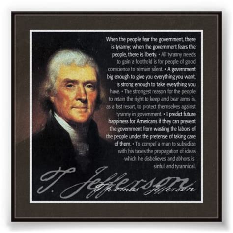 thomas jefferson multiple quotes print quote posters quote prints