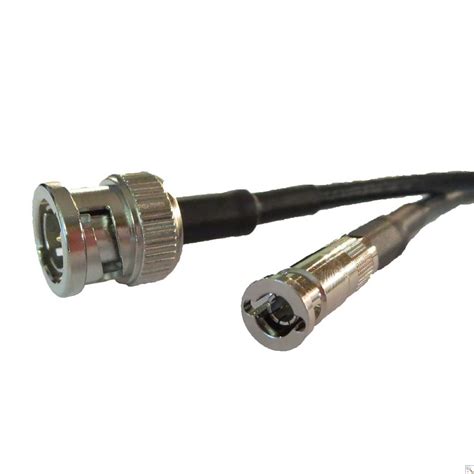 micro bnc  hd sdi bnc plug patch lead mm