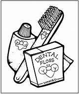 Coloring Pages Toothbrush Teeth Print Dental Learn Care Health Take Kids sketch template
