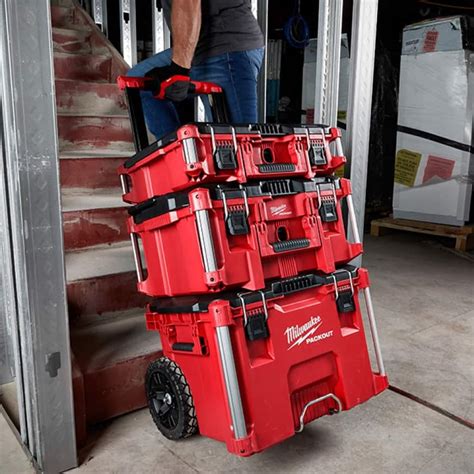 Milwaukee Packout 22 In Large Portable Tool Box Fits Modular Storage