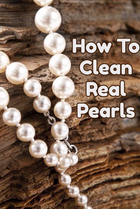 guide  cleaning natural pearls cleaning jewelry real pearls pearls
