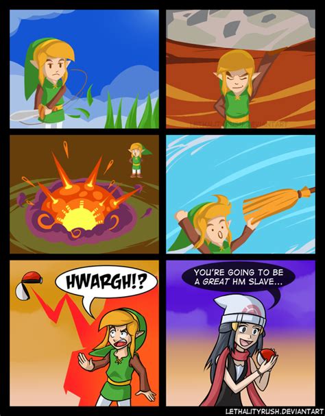 If Link Is A Pokemon The Legend Of Zelda Know Your Meme