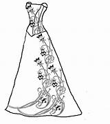 Gown Easy Barbie Antics Anji sketch template