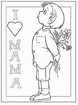 Moederdag Mothers Muttertag Ausmalbilder Dagen Malvorlage Colorare Animaatjes Mom Kalender Erstellen sketch template