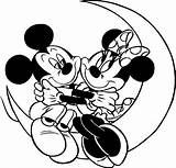 Coloring Mickey Kids Minnie Pages Mouse sketch template