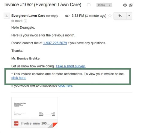 invoice email tips   include templates examples