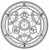 Transmutation Fma Alquimia Alchemist Fullmetal Cercle Simbolos Alchemy Circles Transmutacion Orig15 Runas Timetoast Símbolos sketch template
