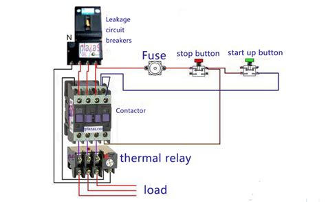 thermal overload relay wiring diagram aerden dnd