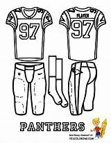 Panthers Rams Nfc Nfl Yescoloring Wales sketch template