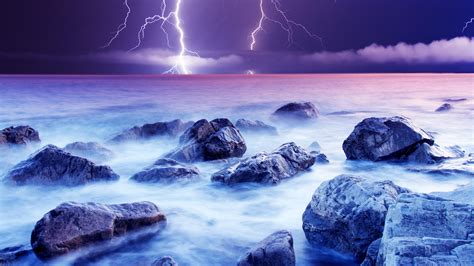 Lightning Full Hd Wallpaper And Background Image 1920x1080 Id 376538
