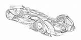 Racecars sketch template