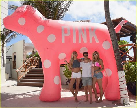 Diego Boneta Hangs With Devon Windsor At Pink Nation S Spring Break