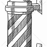 Barber Pole Drawing Getdrawings sketch template