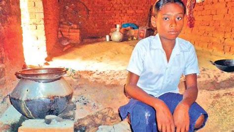 kudos orphaned tribal girl lives alone sells firewood but never skips
