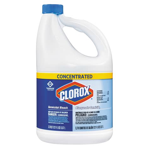 clorox concentrated germicidal bleach regular oz bottle walmartcom