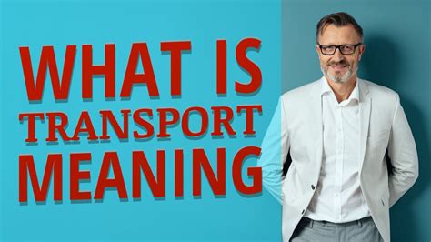 transport meaning  transport youtube