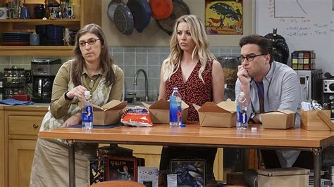 Tv Show The Big Bang Theory Amy Farrah Fowler Johnny Galecki Kaley