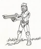 Clone Wars Star Coloring Pages Trooper Troopers Printable Getcolorings Troo Color Print Getdrawings Drawing sketch template