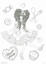 Angelic Coloring Pretty Book Rar Pages Tumblr sketch template