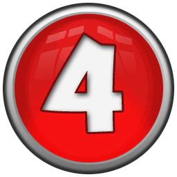 number  icon red orb alphabet iconpack icon archive
