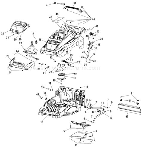 Ryobi 40v Lawn Mower Parts Diagram