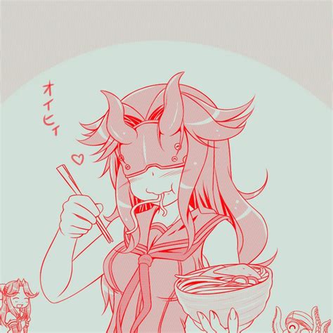 みそパンダ🔞 On Twitter Miso Panda 気付いたらウチの軽巡棲姫ちゃんが食いしん坊キャラになってたでゴザル。これには