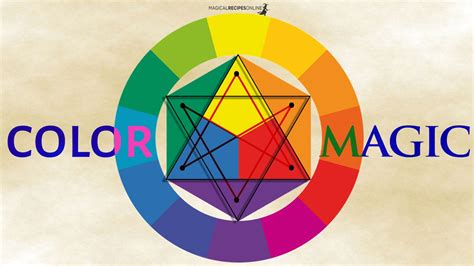 colour magic  energies  colour attracts magical recipes