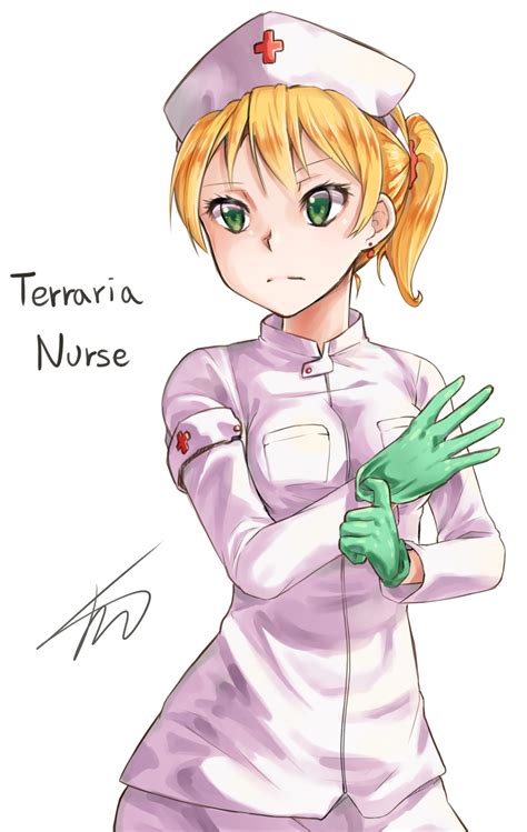 Terraria Nurse By Ajidot On Deviantart