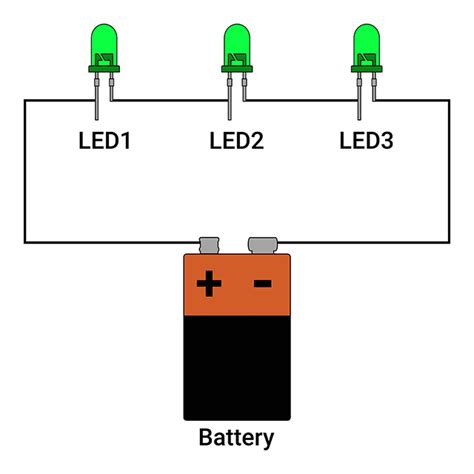 connect led lights  series  parallel circuits homeminimalisitecom