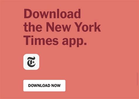Paid Media The New York Times App Quick Apps