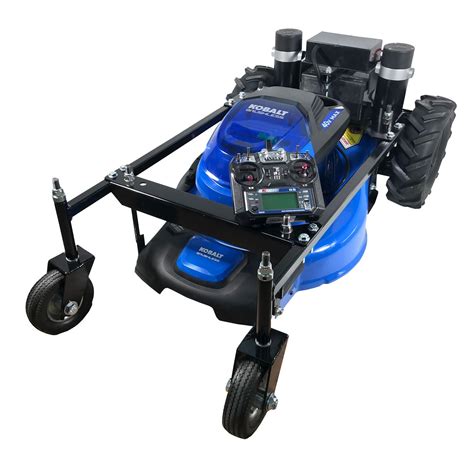 prebuilt remote control lawn mower  kobalt mower sold