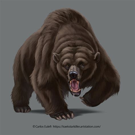 cave bear  kaek  deviantart