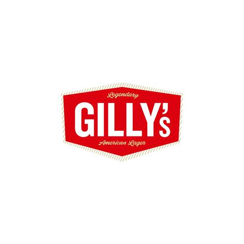 gillys american lager logo vector ai png svg eps