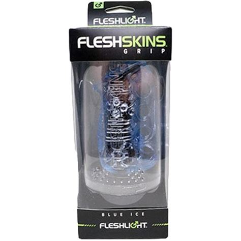 Fleshlight Fleshskins Grip Masturbator Blue Ice Sex Toys And Adult
