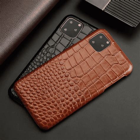 iphone  pro max leather cases   ilounge